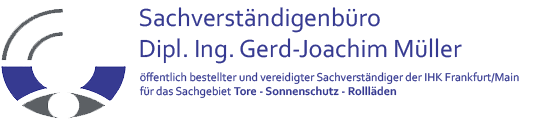 Sachverständigenbüro Dipl. Ing. Gerd – Joachim Müller öffentlich bestellter und vereidigter Sachverständiger der IHK-Frankfurt/Main